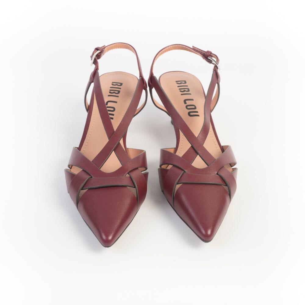 BIBI LOU - Sling Back - 633Z10VK - Burgundy Scarpe Donna BIBI LOU