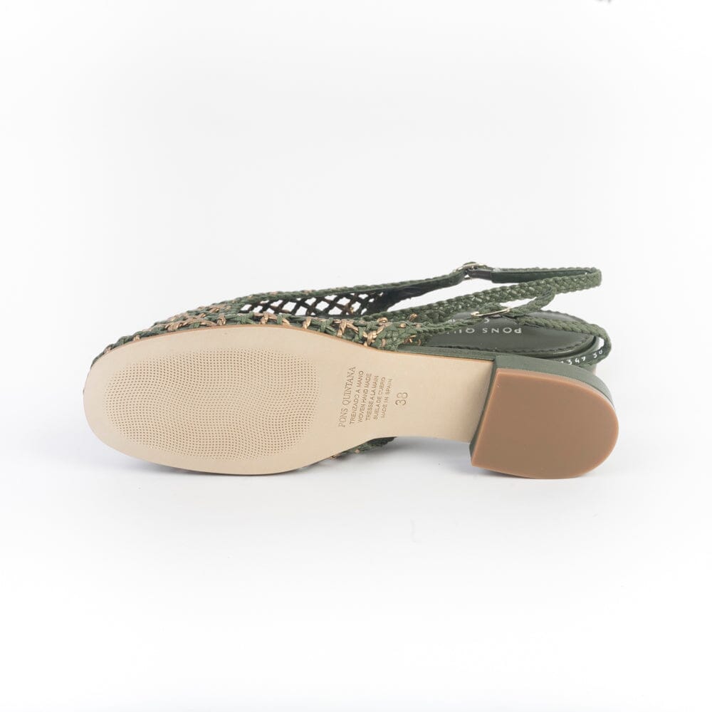 PONS QUINTANA - Sling Back - OTTAWA - 11349 - Musgo Scarpe Donna PONS QUINTANA