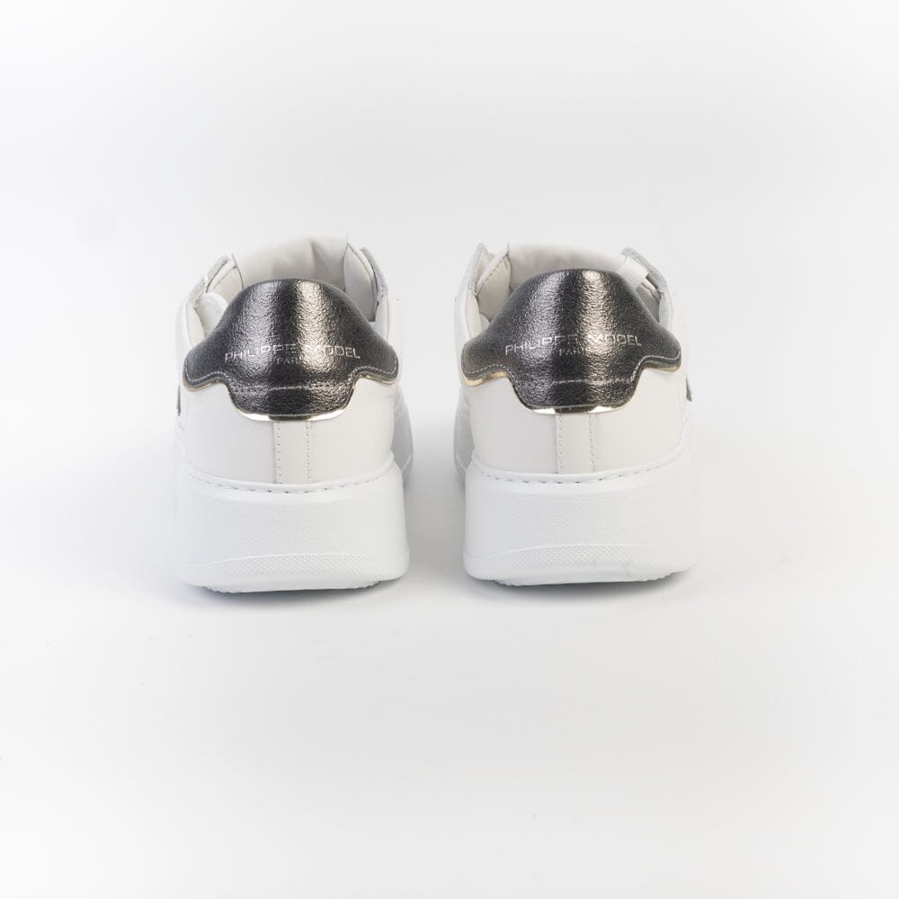 PHILIPPE MODEL - Sneakers Temple - BTLD VM06 - Bianco antracite Scarpe Donna Philippe Model Paris