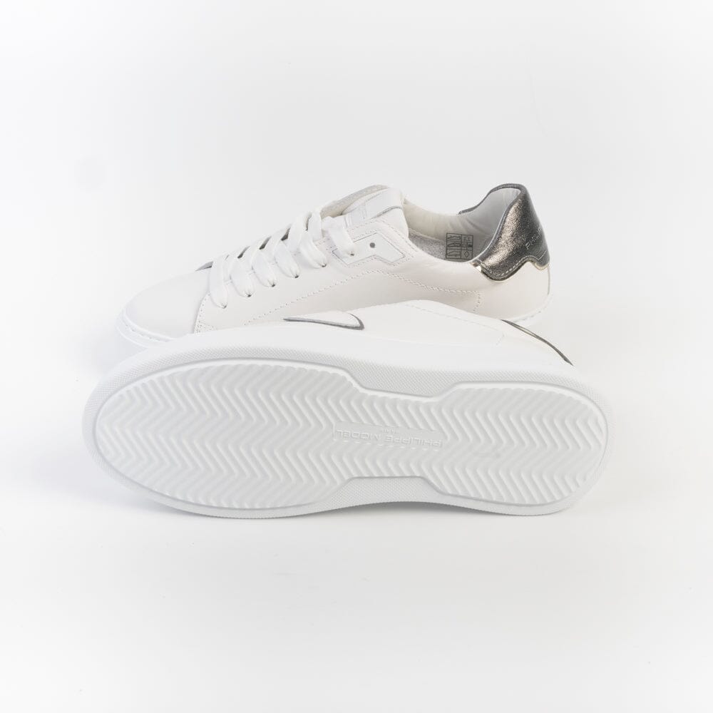 PHILIPPE MODEL - Sneakers Temple - BTLD VM06 - Bianco antracite Scarpe Donna Philippe Model Paris