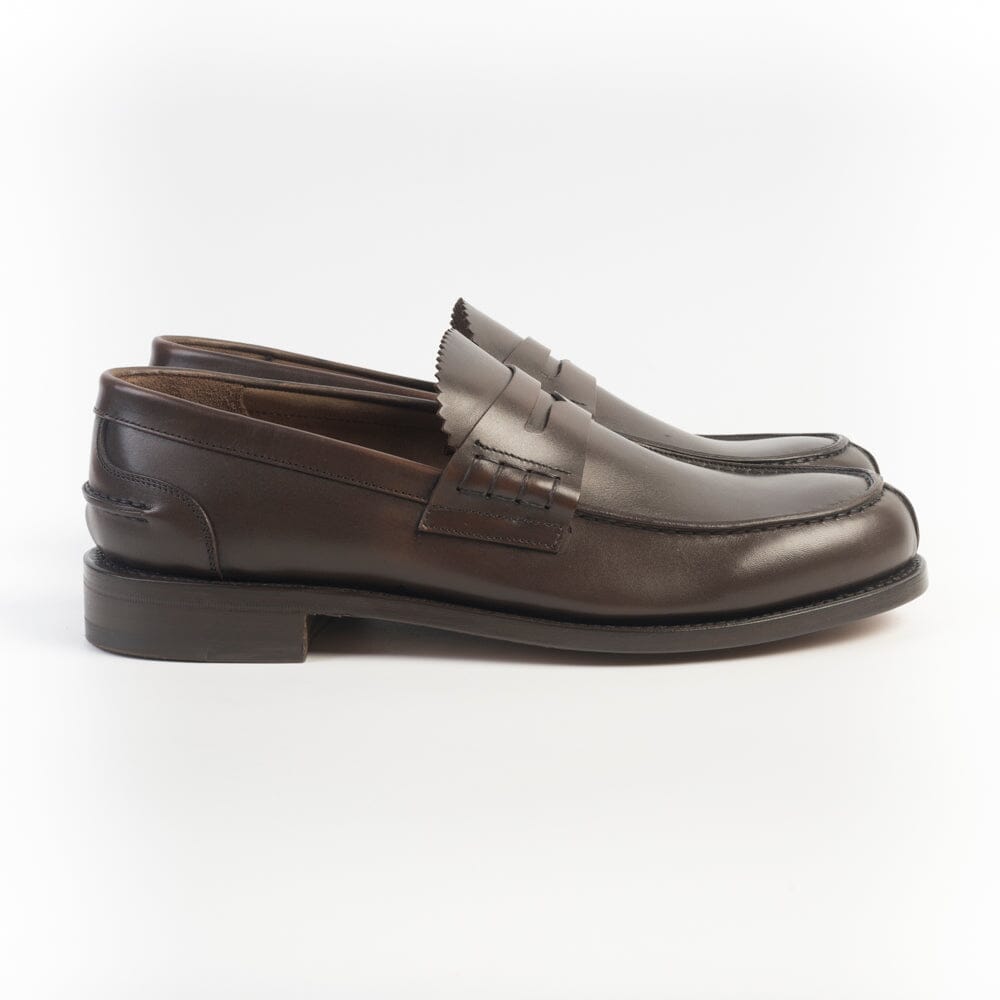 BERWICK 1707 - Mocassino - 5169 - Chateaubriand Testa di Moro Cuoio Scarpe Uomo Berwick 1707