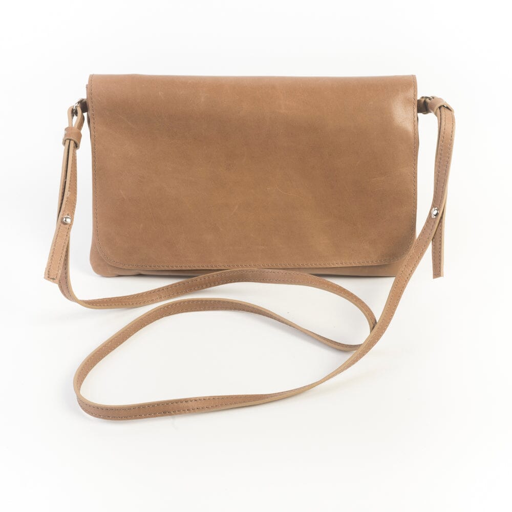 SACHET - Pochette - 3721 - Pelle Tabacco Borse SACHET