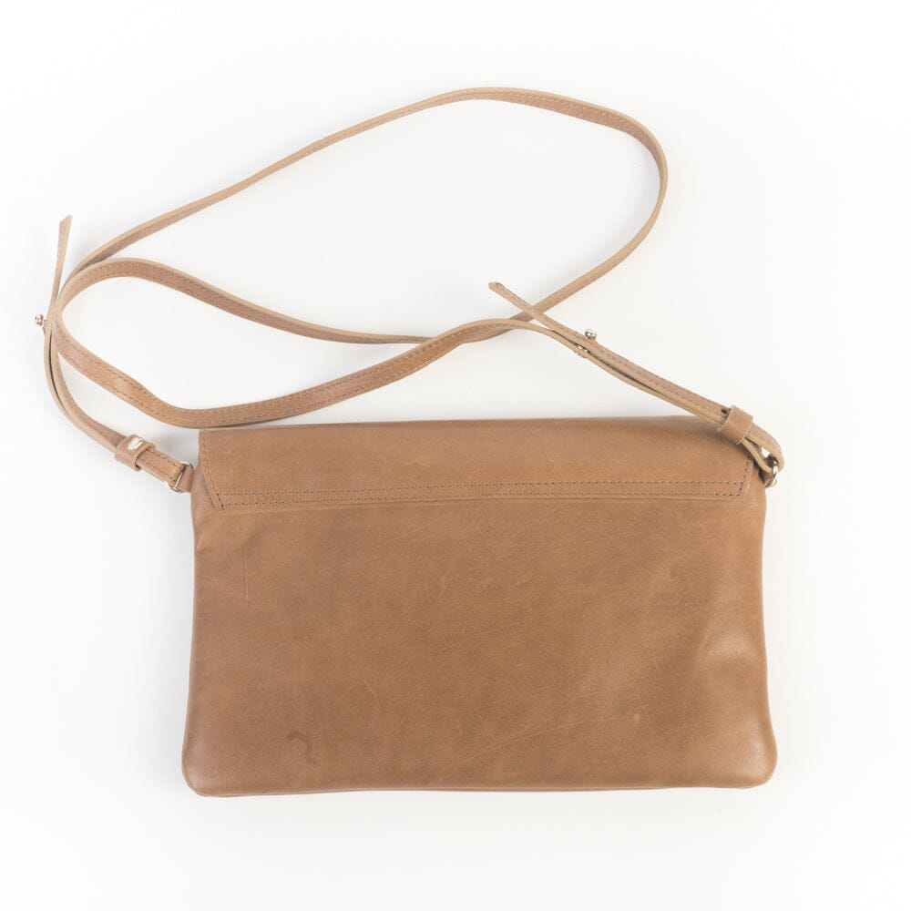 SACHET - Pochette - 3721 - Pelle Tabacco Borse SACHET
