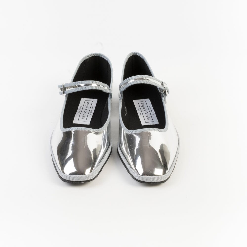 DROGHERIA CRIVELLINI - Mary Jane - Silver Mirror Scarpe Donna DROGHERIA CRIVELLINI - Collezione Donna