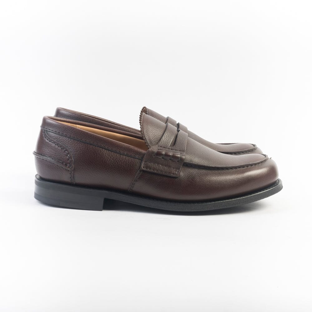 CHURCH'S - Mocassino - Pembrey - Grain Calf Marrone Scarpe Uomo Church's