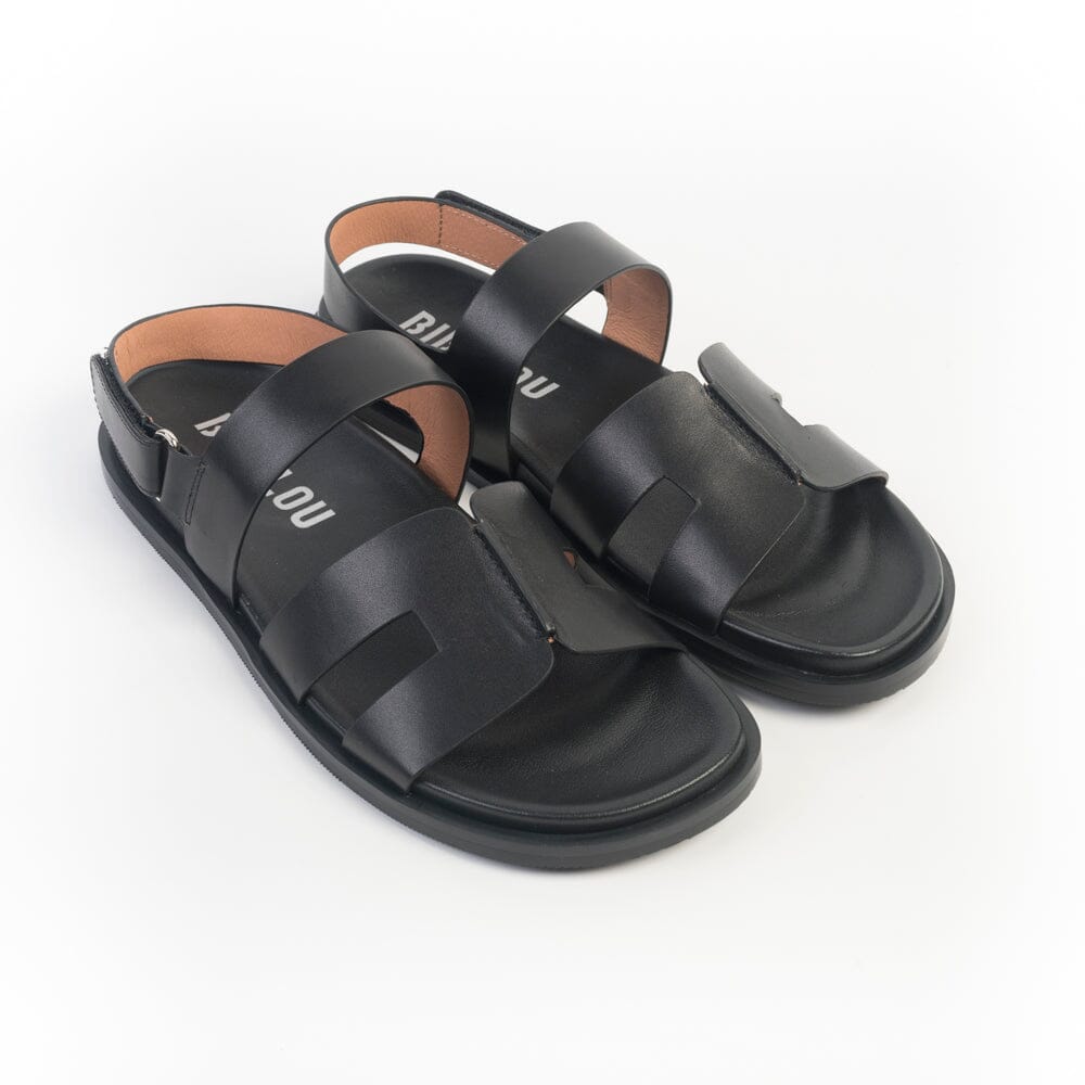 BIBI LOU - Sandali bassi - 532Z32VK - Pelle Nero Scarpe Donna BIBI LOU