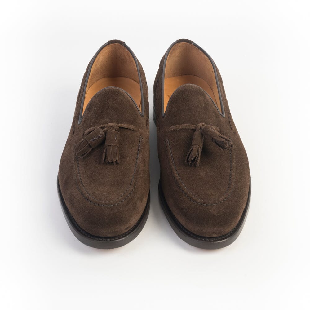 BERWICK 1707 - Mocassino Nappine - 5668 - Repello Calf 173 - Testa di Moro Cuoio Scarpe Uomo Berwick 1707