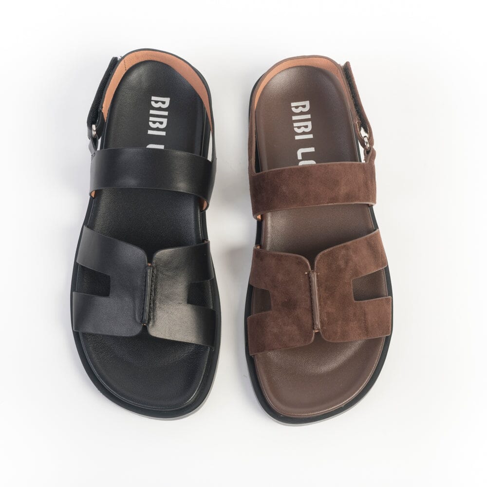 BIBI LOU - Sandali bassi - 532Z32VK - Pelle Nero Scarpe Donna BIBI LOU