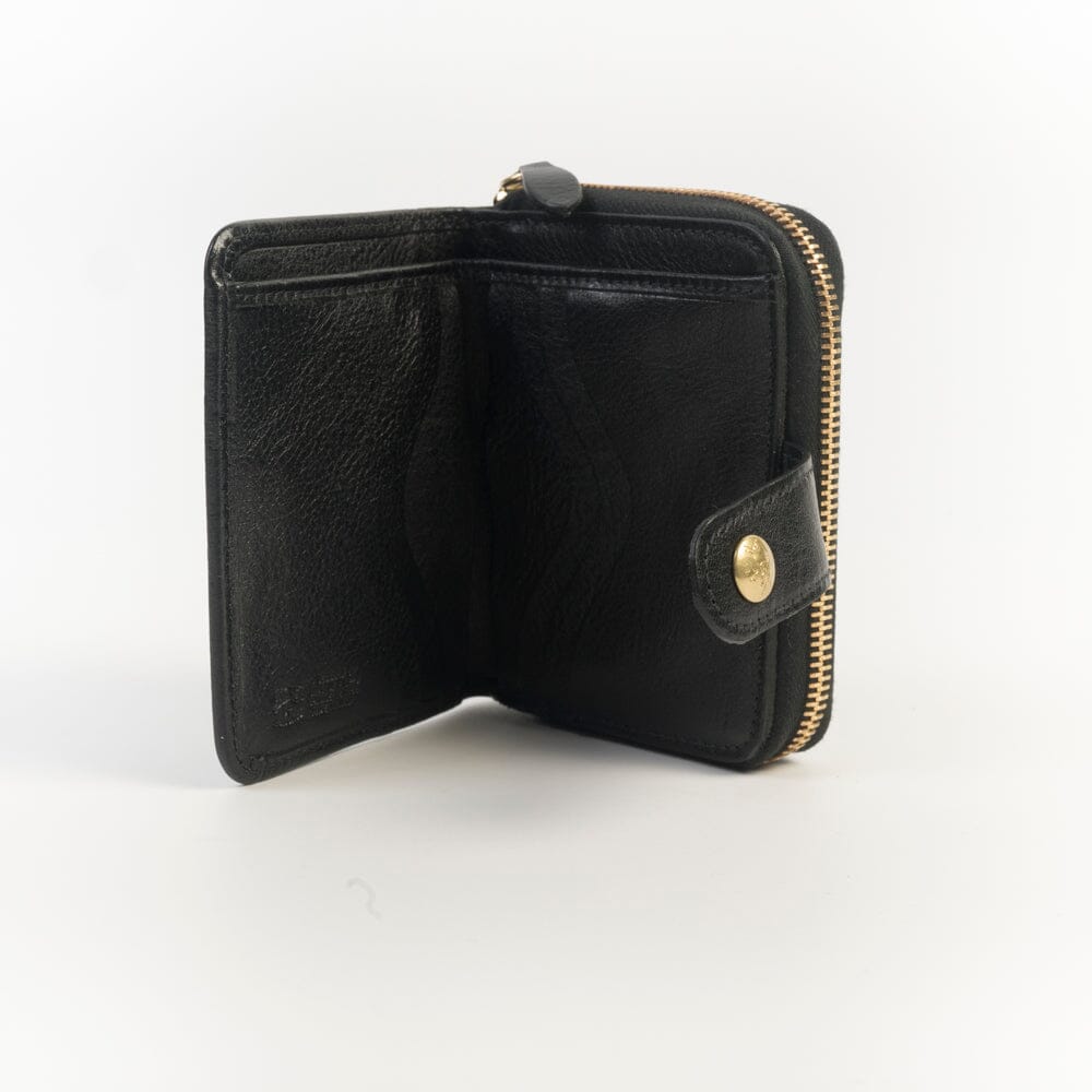 IL BISONTE - SMW067 - Portafoglio Donna - Nero Accessori Donna Il Bisonte