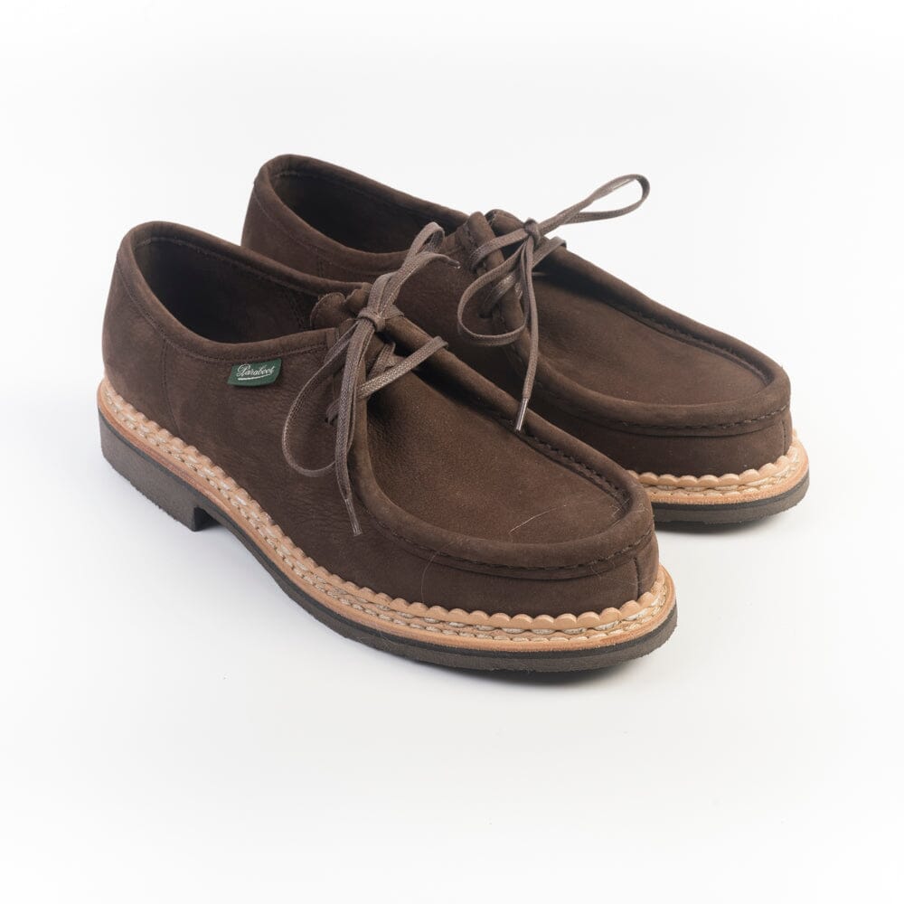 PARABOOT - 198234 - Allacciata Mirabelle - Nabuck Choco Scarpe Donna Paraboot