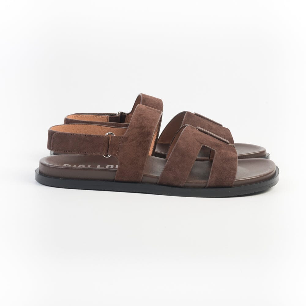 BIBI LOU - Sandali bassi - 532Z32VK - Camoscio Testa di Moro Scarpe Donna BIBI LOU