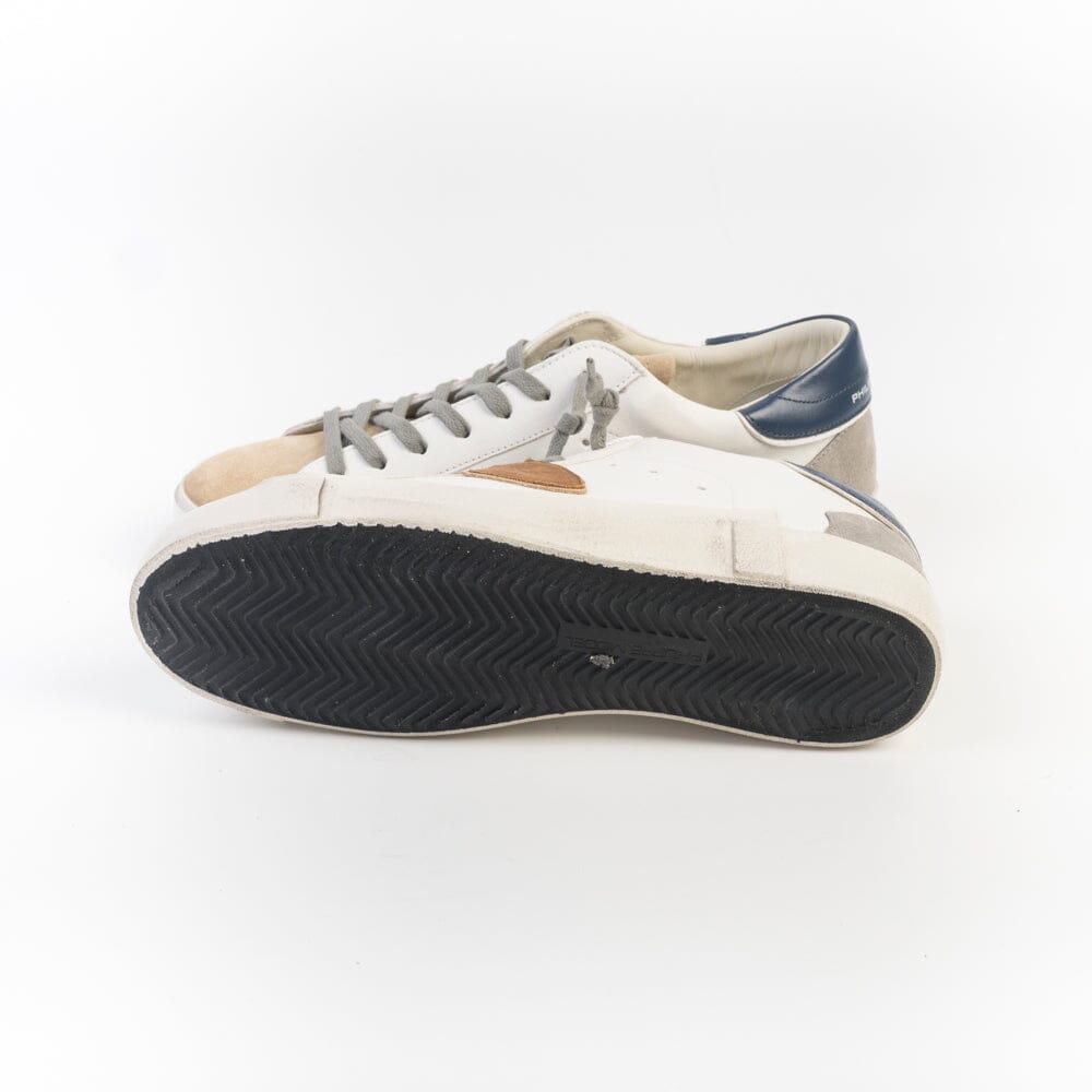 PHILIPPE MODEL - Sneakers - PRLU WX57 - Bianco blu Scarpe Uomo Philippe Model Paris