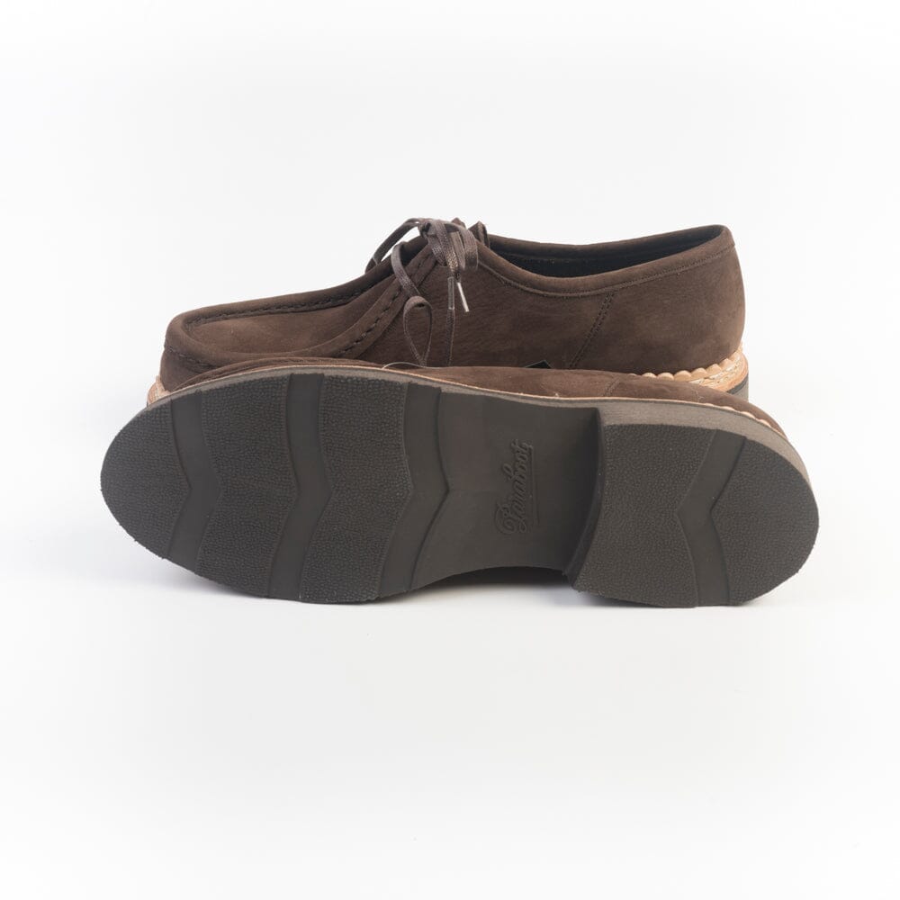 PARABOOT - 198234 - Allacciata Mirabelle - Nabuck Choco Scarpe Donna Paraboot