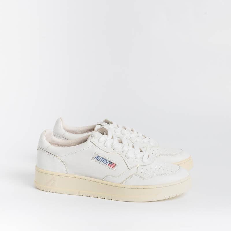 AUTRY - AULW GG04- Sneakers LOW WOM LEAT - Bianco Scarpe Donna AUTRY - Collezione donna