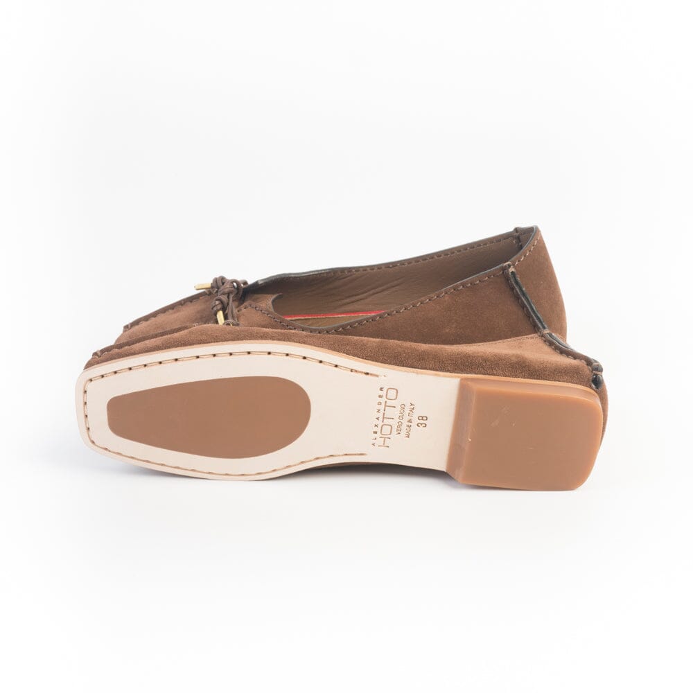ALEXANDER HOTTO - Mocassino 69605 - Suede cuoio Scarpe Donna ALEXANDER HOTTO - Collezione Donna