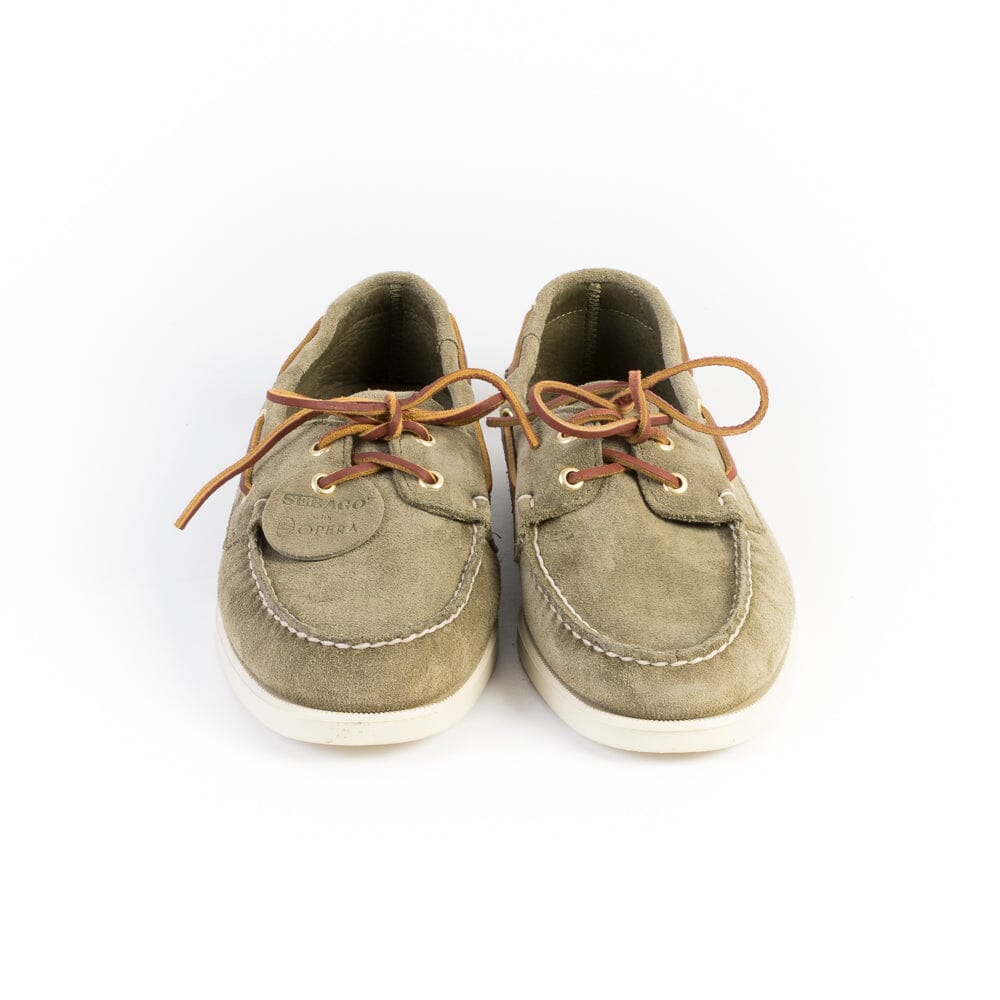 SEBAGO - Portland Artisan - Scarpa da Barca - Selezione OPERA - Verde Giungla Scarpe Uomo Sebago