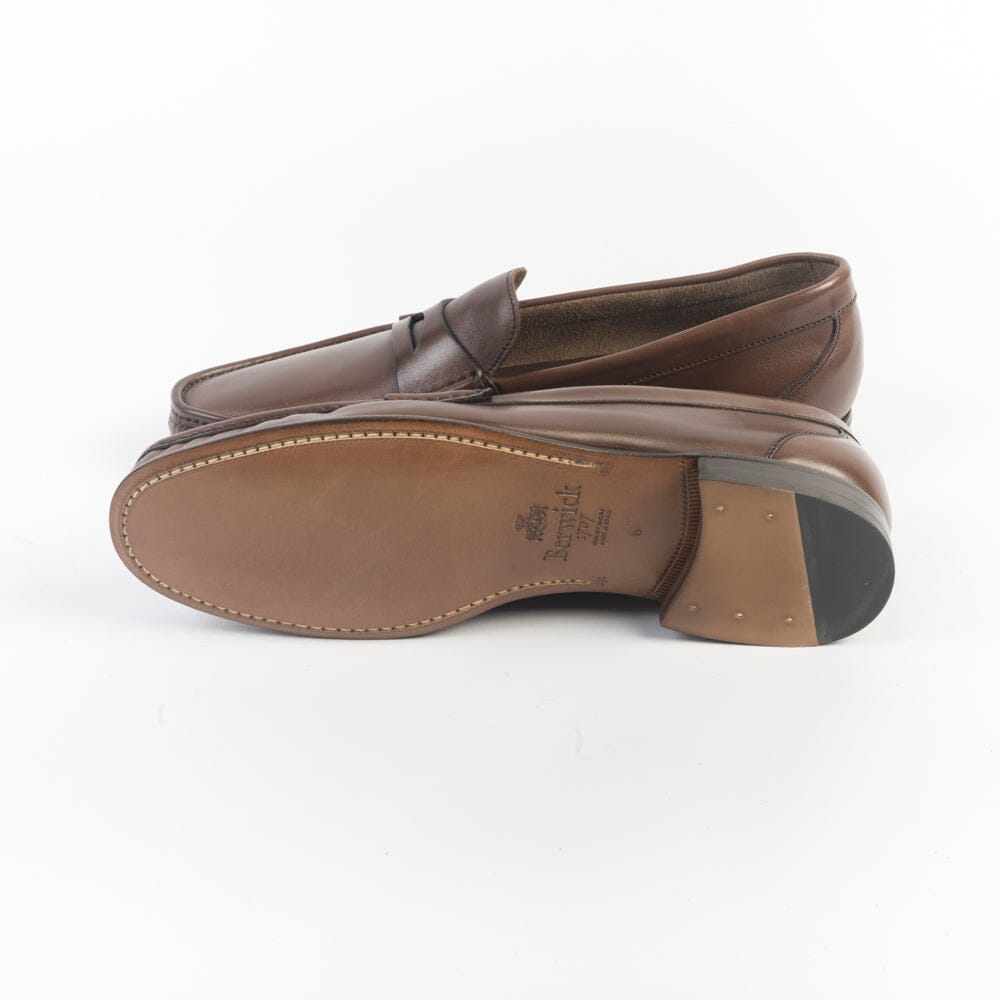 BERWICK 1707 - 5728 - Mocassino - Marrone Scarpe Uomo Berwick 1707