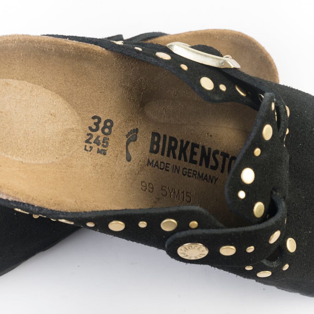 BIRKENSTOCK - Sleepers 1030491 - BOSTON - Rivetti Nero Scarpe Donna BIRKENSTOCK