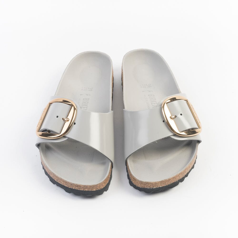 BIRKENSTOCK - Sandali bassi 1029534 Madrid Big Buckle - Grigio Scarpe Donna BIRKENSTOCK