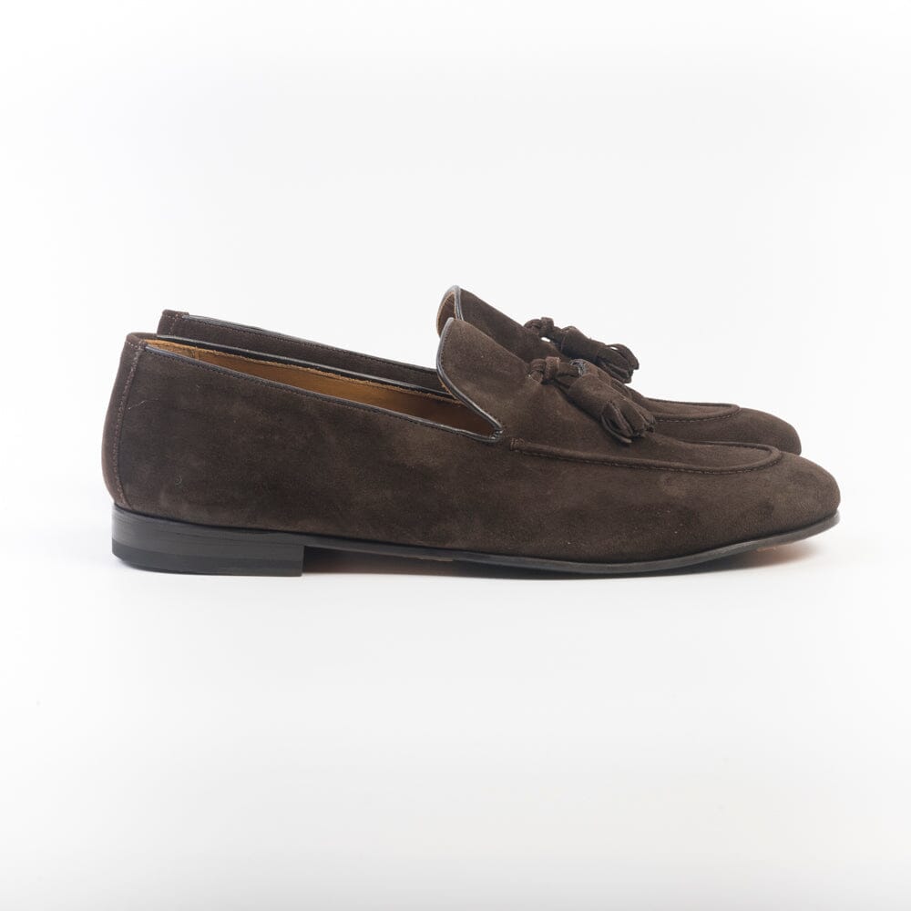 JUAN LACARCEL - Mocassino Nappina - X1231 - Softy Ebano Scarpe Uomo JUAN LACARCEL