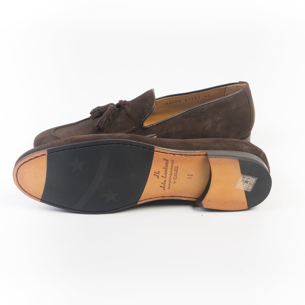 JUAN LACARCEL - Mocassino Nappina - X1231 - Softy Ebano Scarpe Uomo JUAN LACARCEL