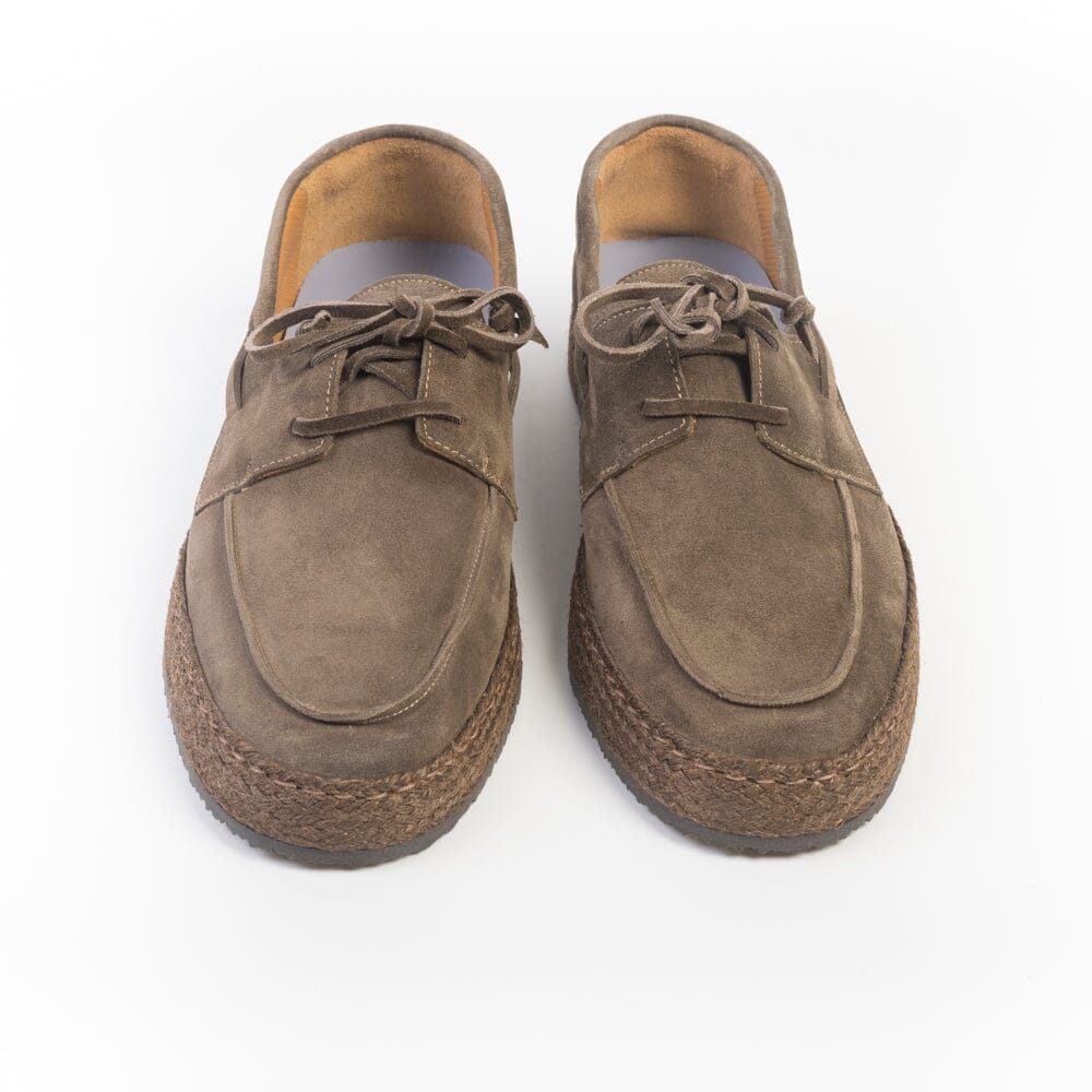 JUAN LACARCEL - Scarpa da barca - X2499 - Softy kaki Scarpe Uomo JUAN LACARCEL