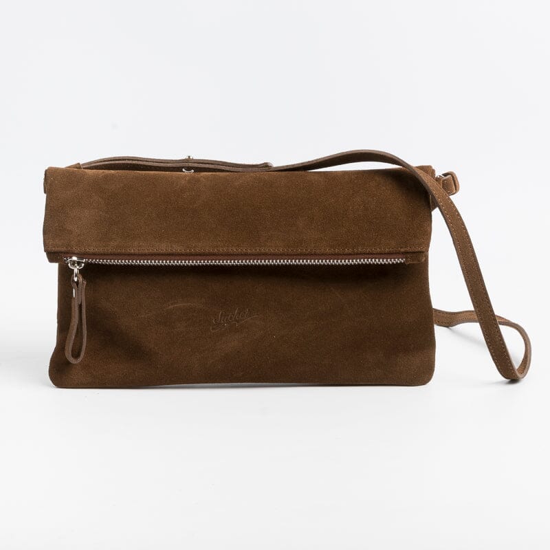SACHET - Tracolla - P7 - Vari Colori Borse SACHET CAMOSCIO BRANDY