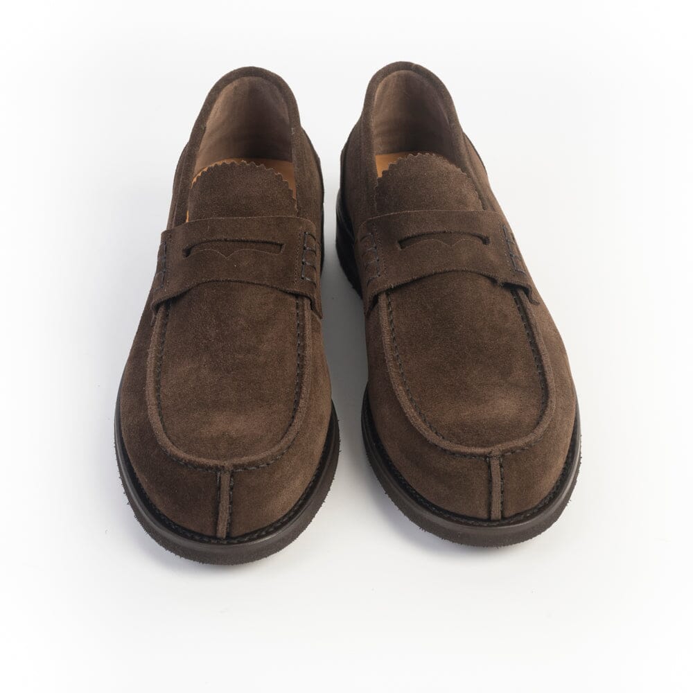 BERWICK 1707 - Mocassino - 5169 - Repello 173 - Testa di Moro Gomma Scarpe Uomo Berwick 1707