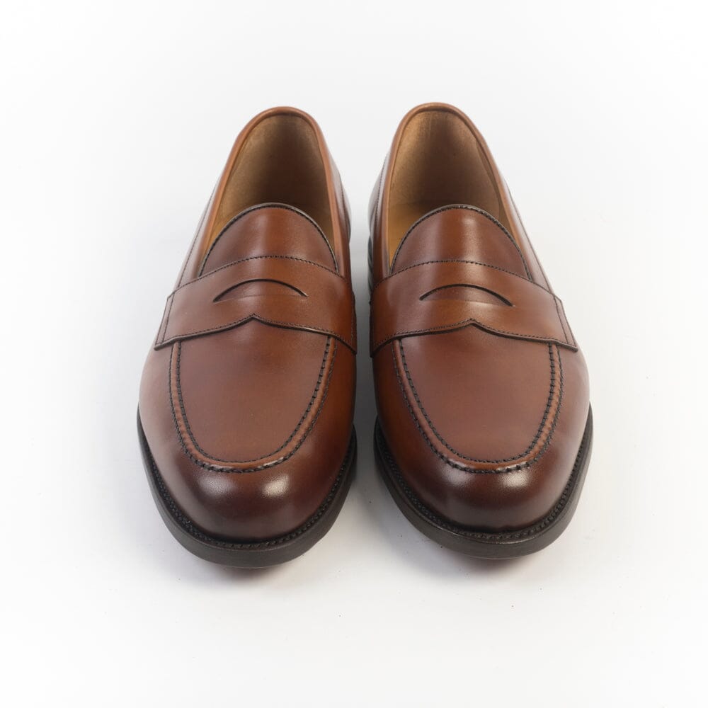 BERWICK 1707 - 9628 - Mocassino fondo Cuoio - Nomera Medio Marrone Scarpe Uomo Berwick 1707