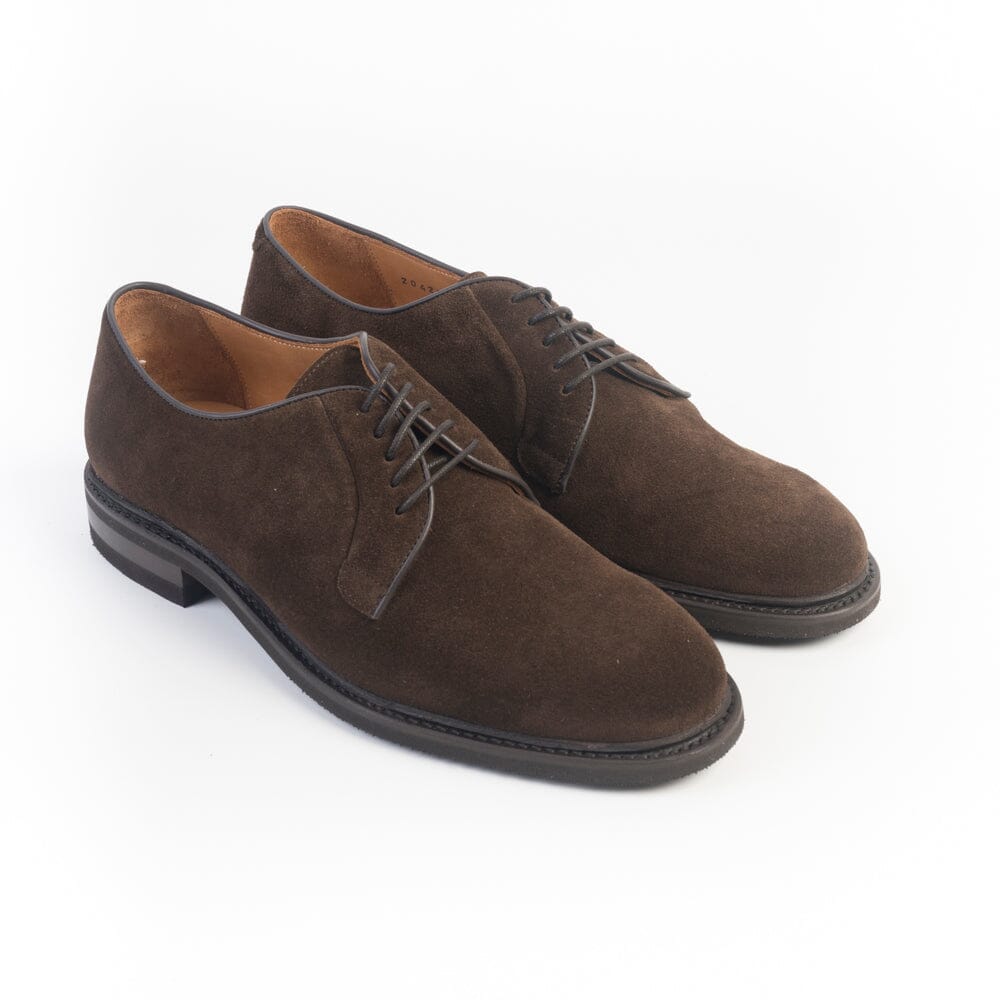BERWICK 1707 - 4406 - Derby - Repello Calf 173 - Marrone Scarpe Uomo Berwick 1707