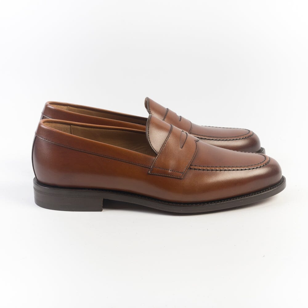BERWICK 1707 - 9628 - Mocassino fondo Cuoio - Nomera Medio Marrone Scarpe Uomo Berwick 1707