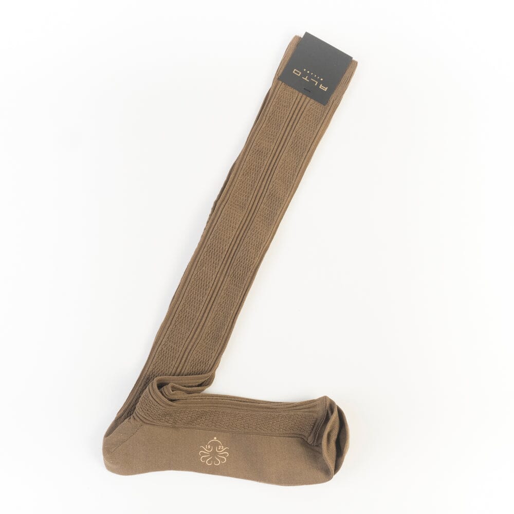 ALTO MILANO - Calzino Nilo -26PEAM2391UL_25 - Beige Accessori Uomo Alto Milano