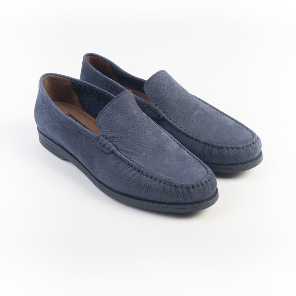 FRATELLI ROSSETTI - Mocassino - 13302 - Grain Nabuk Marine Scarpe Uomo FRATELLI ROSSETTI - Uomo