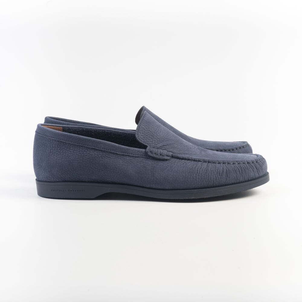 FRATELLI ROSSETTI - Mocassino - 13302 - Grain Nabuk Marine Scarpe Uomo FRATELLI ROSSETTI - Uomo