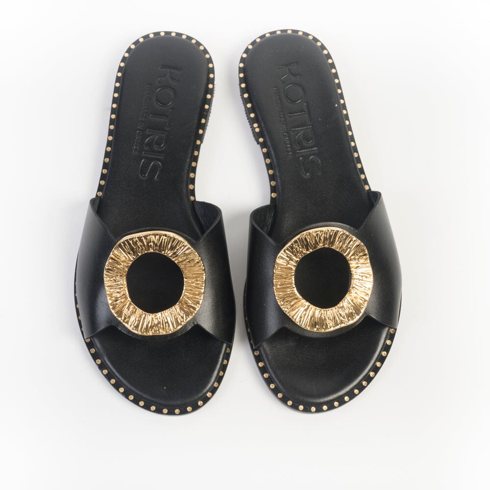 MAKIS KOTRIS - Mules - 04-652-D- Nero Scarpe Donna MAKIS KOTRIS