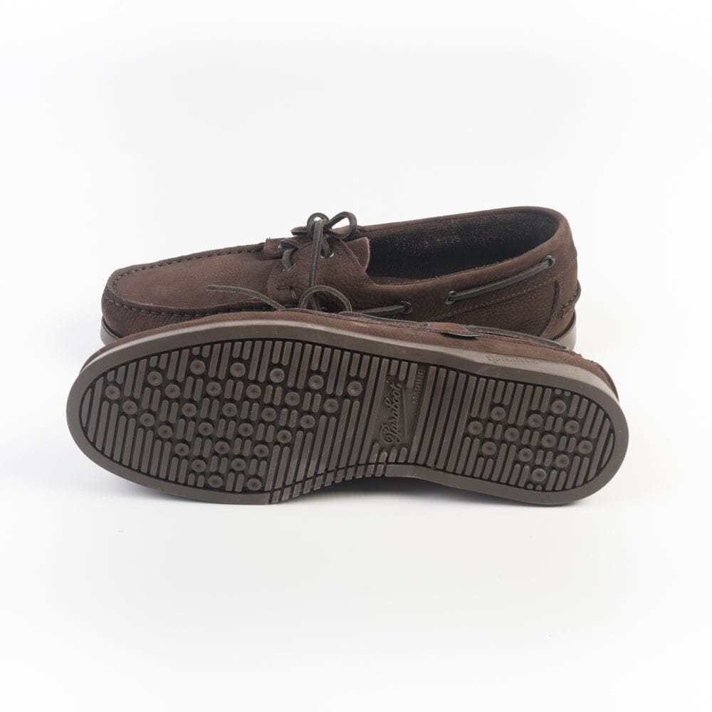 PARABOOT - BARTH MARINE - Scarpa da Barca - 780571 - Nabuck marrone Scarpe Uomo Paraboot