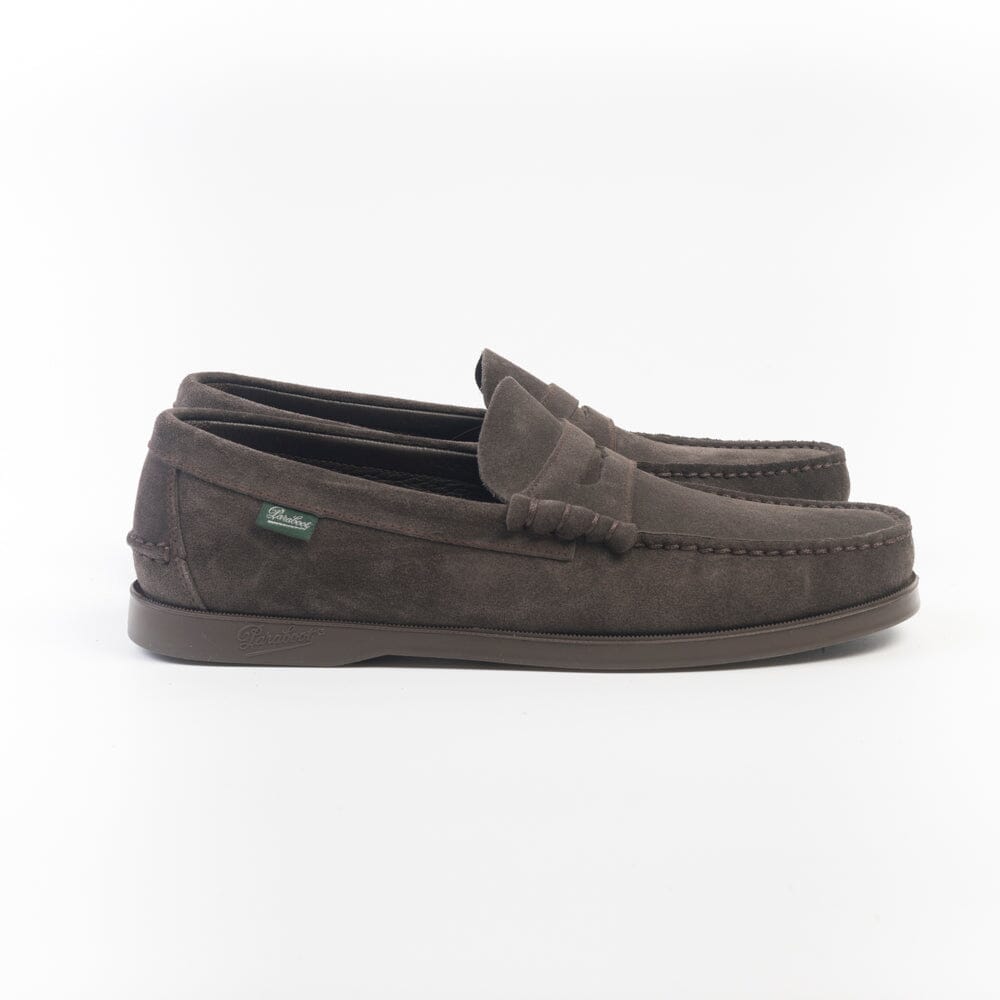 PARABOOT - Scarpa da barca - CORAUX - Velour Marrone Scarpe Uomo Paraboot