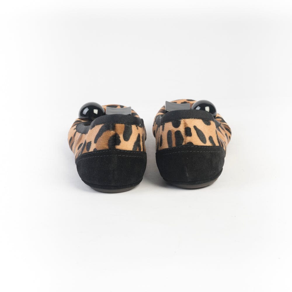 DOVE NUOTANO GLI SQUALI - Ballerina Becky - Pony Leopard Scarpe Donna DOVE NUOTANO GLI SQUALI