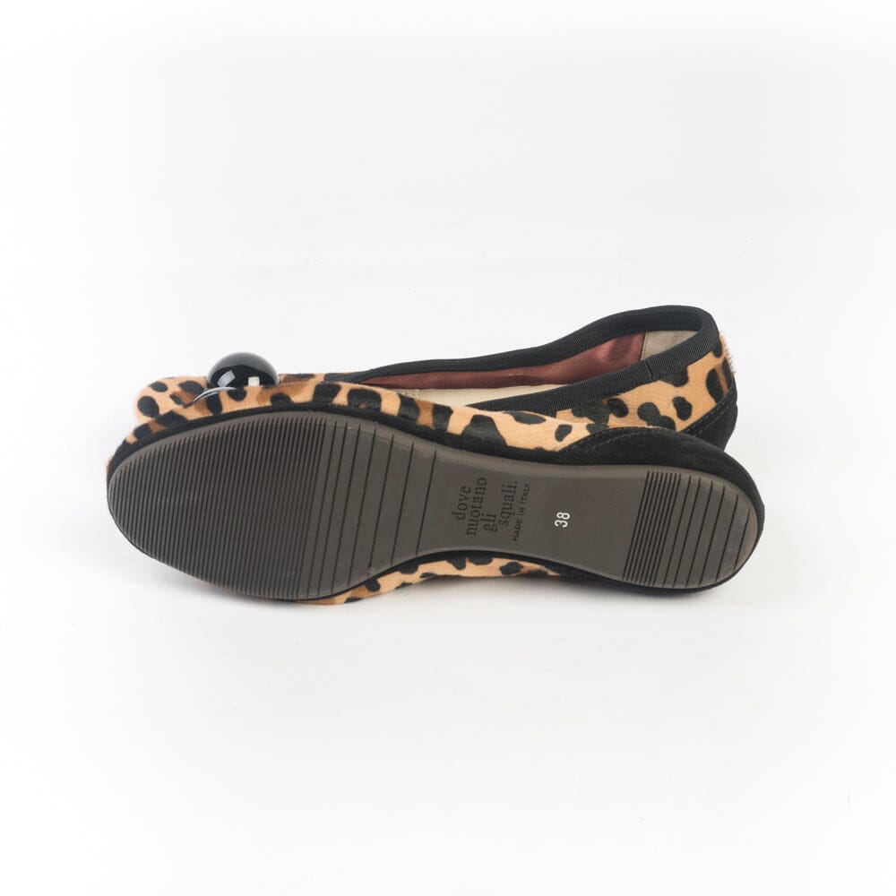 DOVE NUOTANO GLI SQUALI - Ballerina Becky - Pony Leopard Scarpe Donna DOVE NUOTANO GLI SQUALI