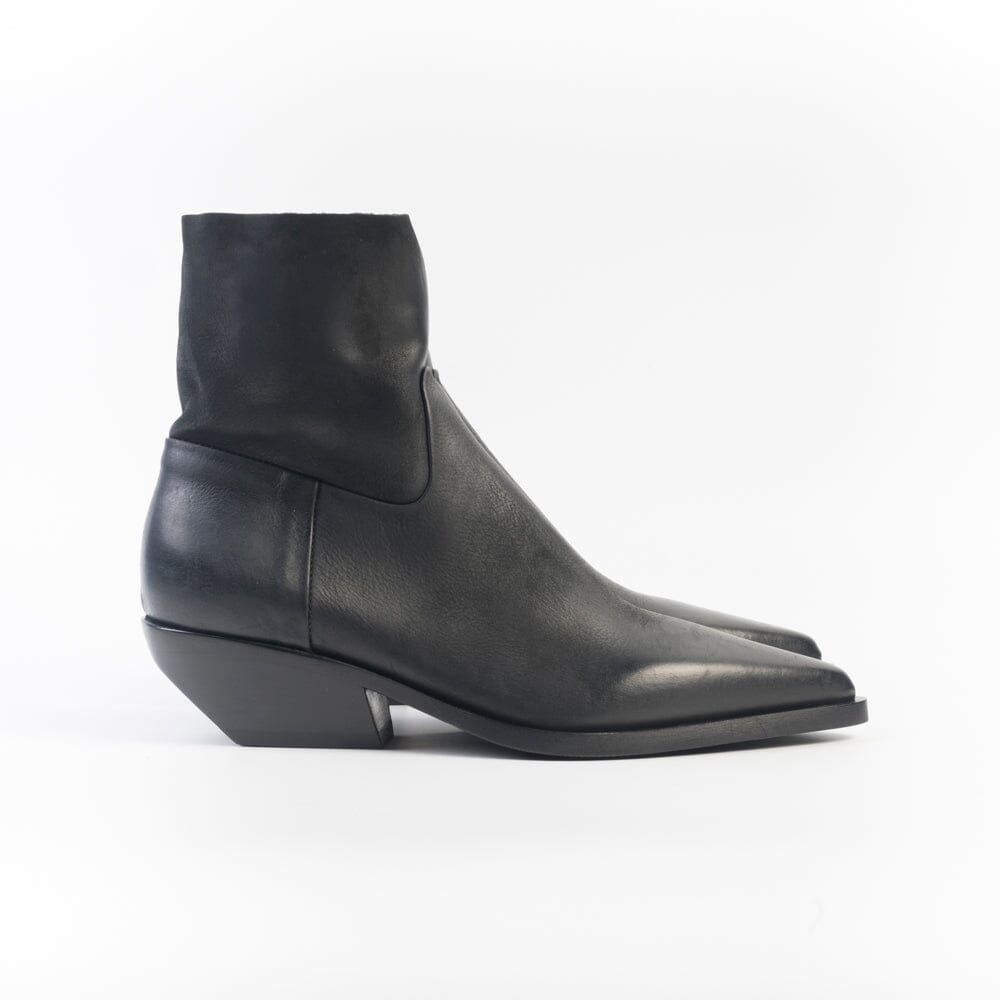 ELENA IACHI - Stivaletto Texano E4519 - Boston Nero Scarpe Donna Elena Iachi