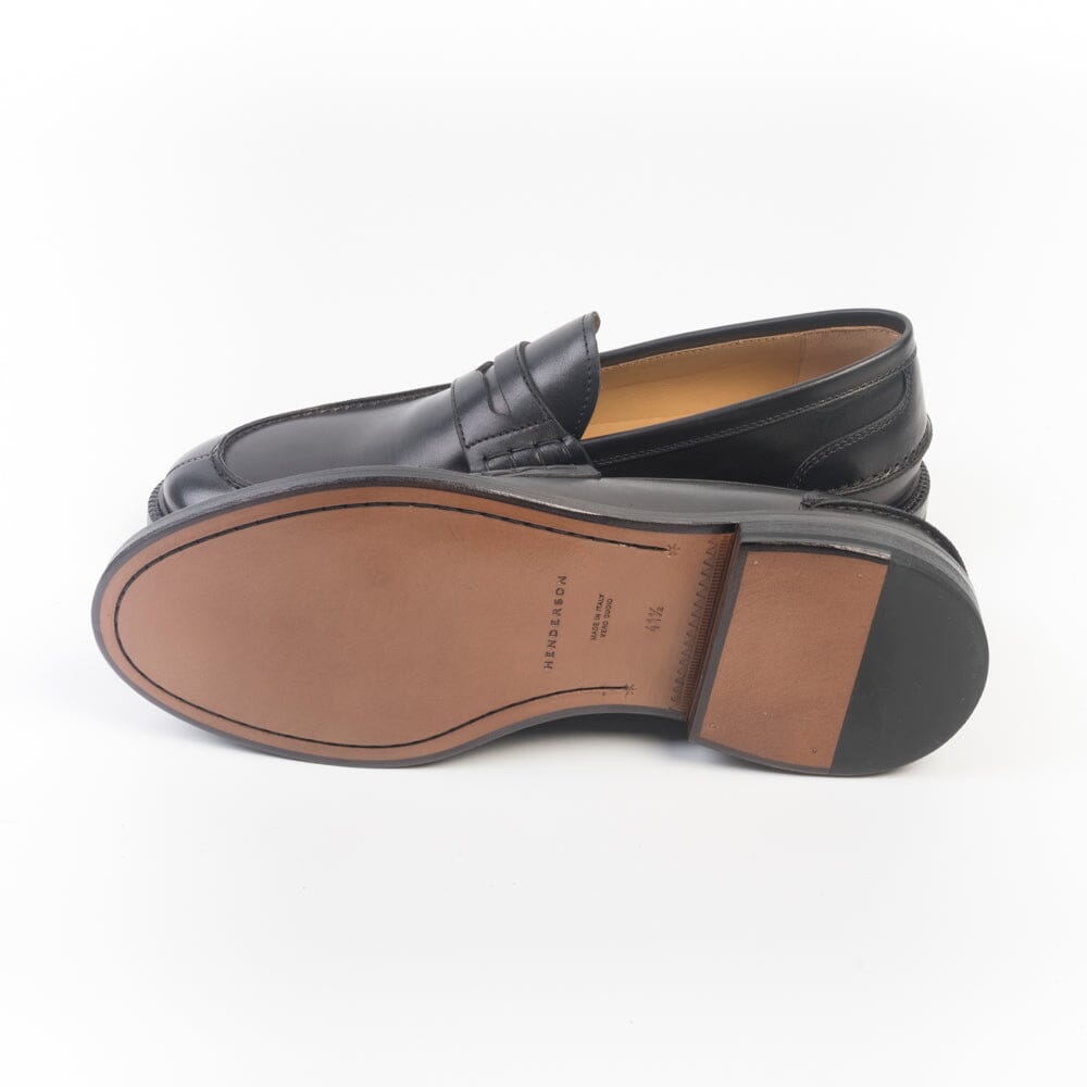 HENDERSON - Mocassino - 69425 - Vitello Nero Scarpe Uomo HENDERSON