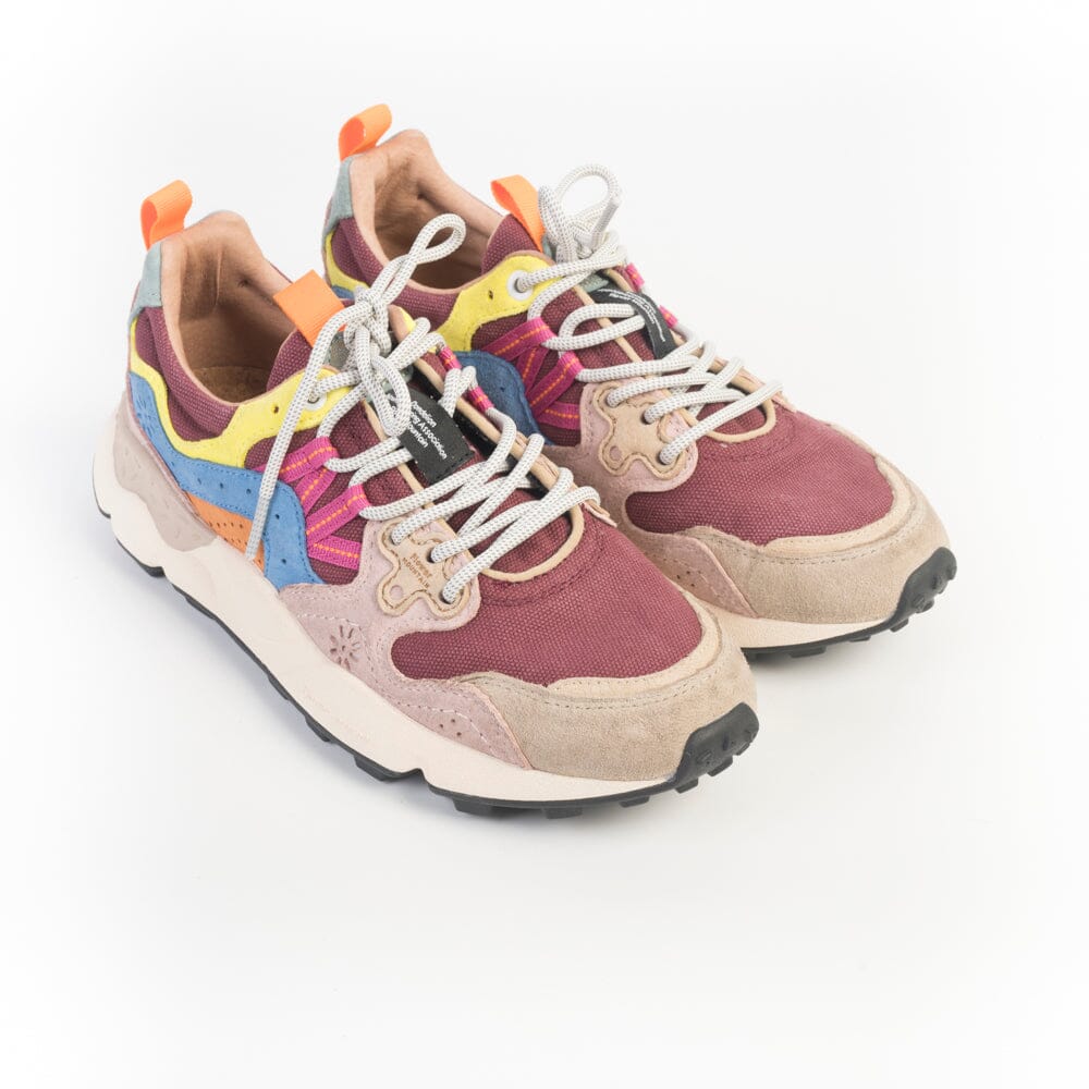 FLOWER MOUNTAIN - Sneakers Yamano3 1D11 - Burgundy Vintage Scarpe Donna FLOWER MOUNTAIN