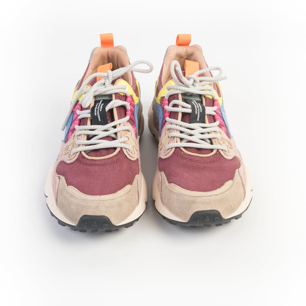 FLOWER MOUNTAIN - Sneakers Yamano3 1D11 - Burgundy Vintage Scarpe Donna FLOWER MOUNTAIN
