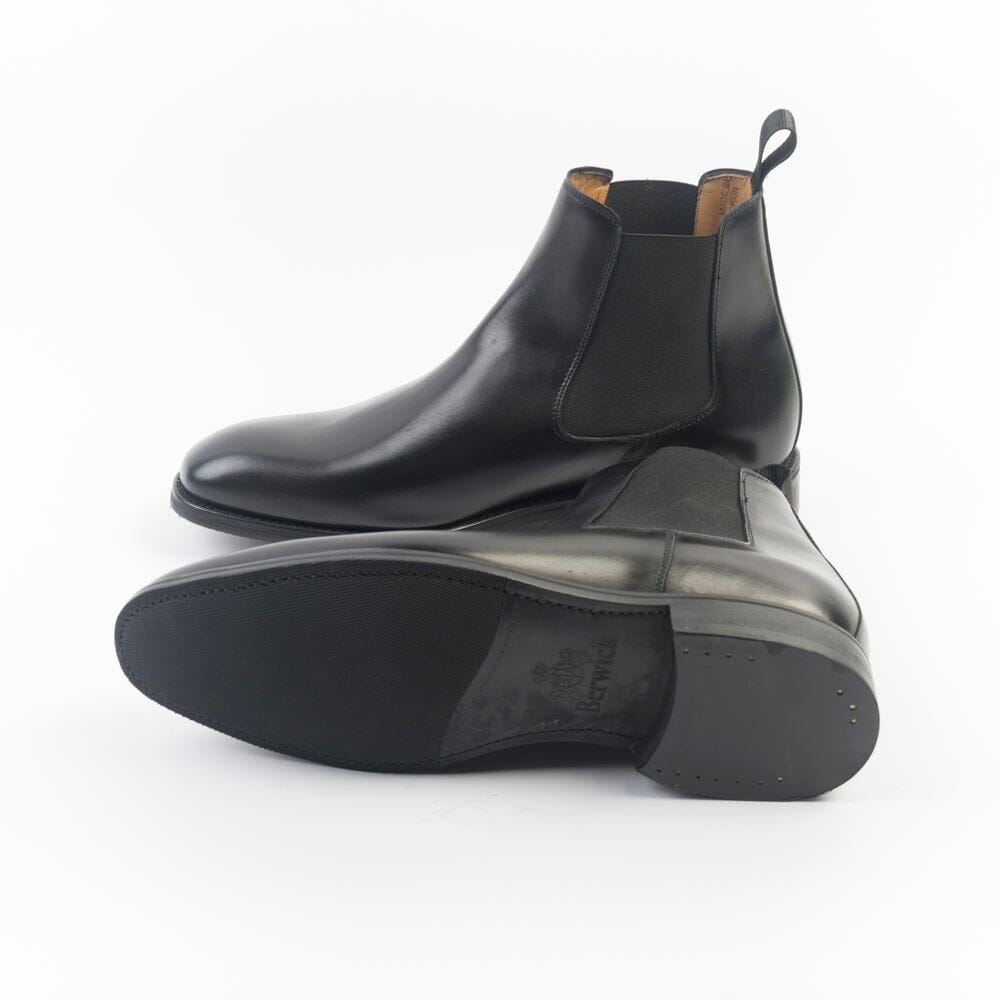 BERWICK 1707 - Beatles - 303 - Box Nero Scarpe Uomo Berwick 1707