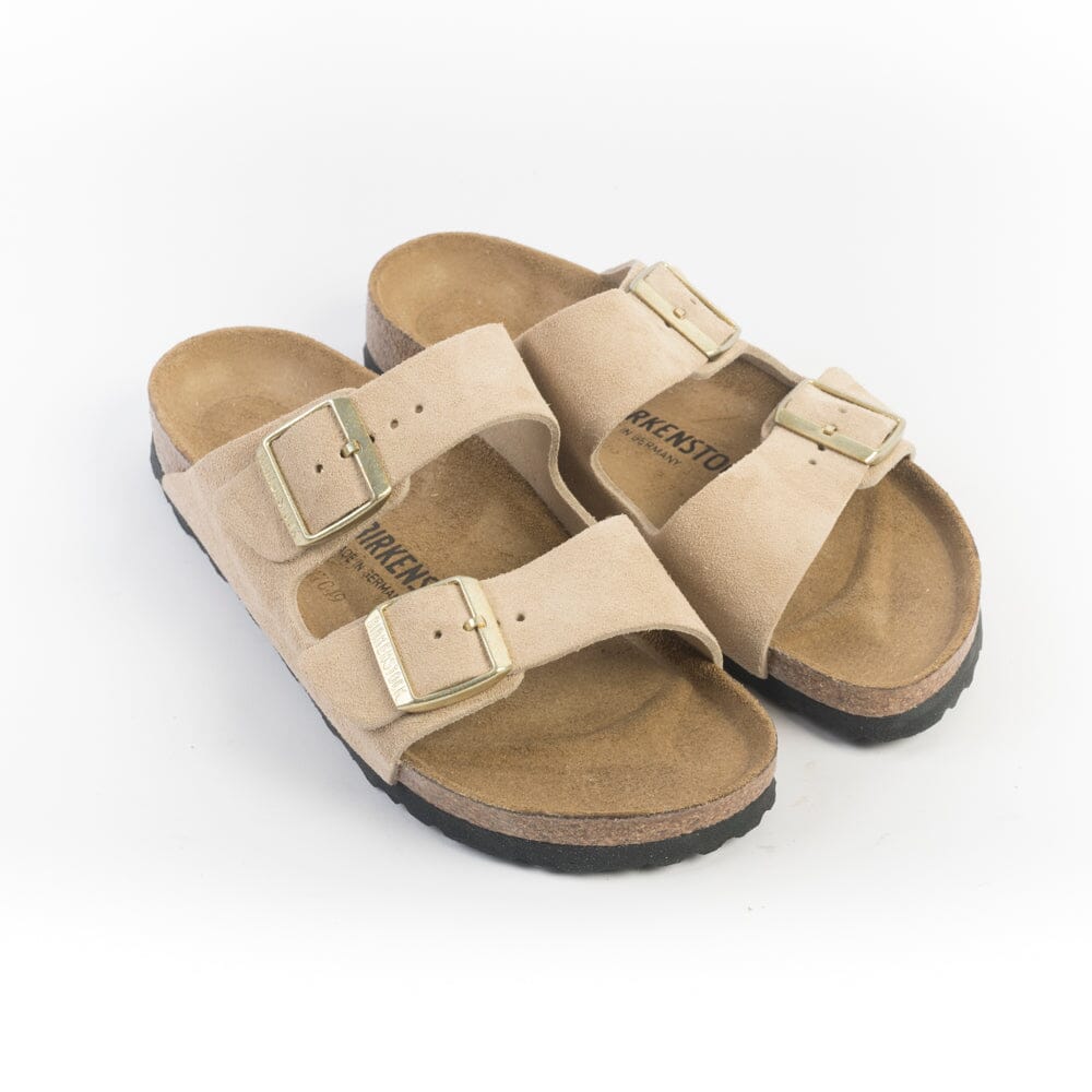 BIRKENSTOCK - Sandali bassi 1029260 - Arizona Camoscio Sandcastle Scarpe Donna BIRKENSTOCK