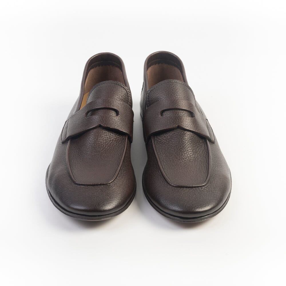 HENDERSON - Mocassino Capri - Cervo Moro Vacchetta Scarpe Uomo HENDERSON