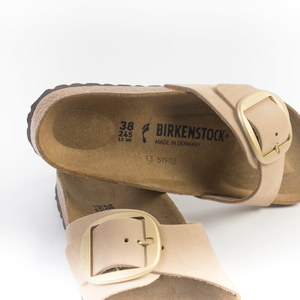 BIRKENSTOCK - Sandali bassi 1024009 Madrid Big Buckle - Sandcastle Scarpe Donna BIRKENSTOCK