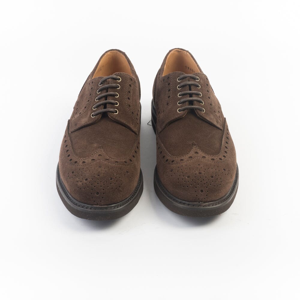 BERWICK 1707 - Allacciata - 5115 - Duilio - Camoscio Marrone Scarpe Uomo Berwick 1707