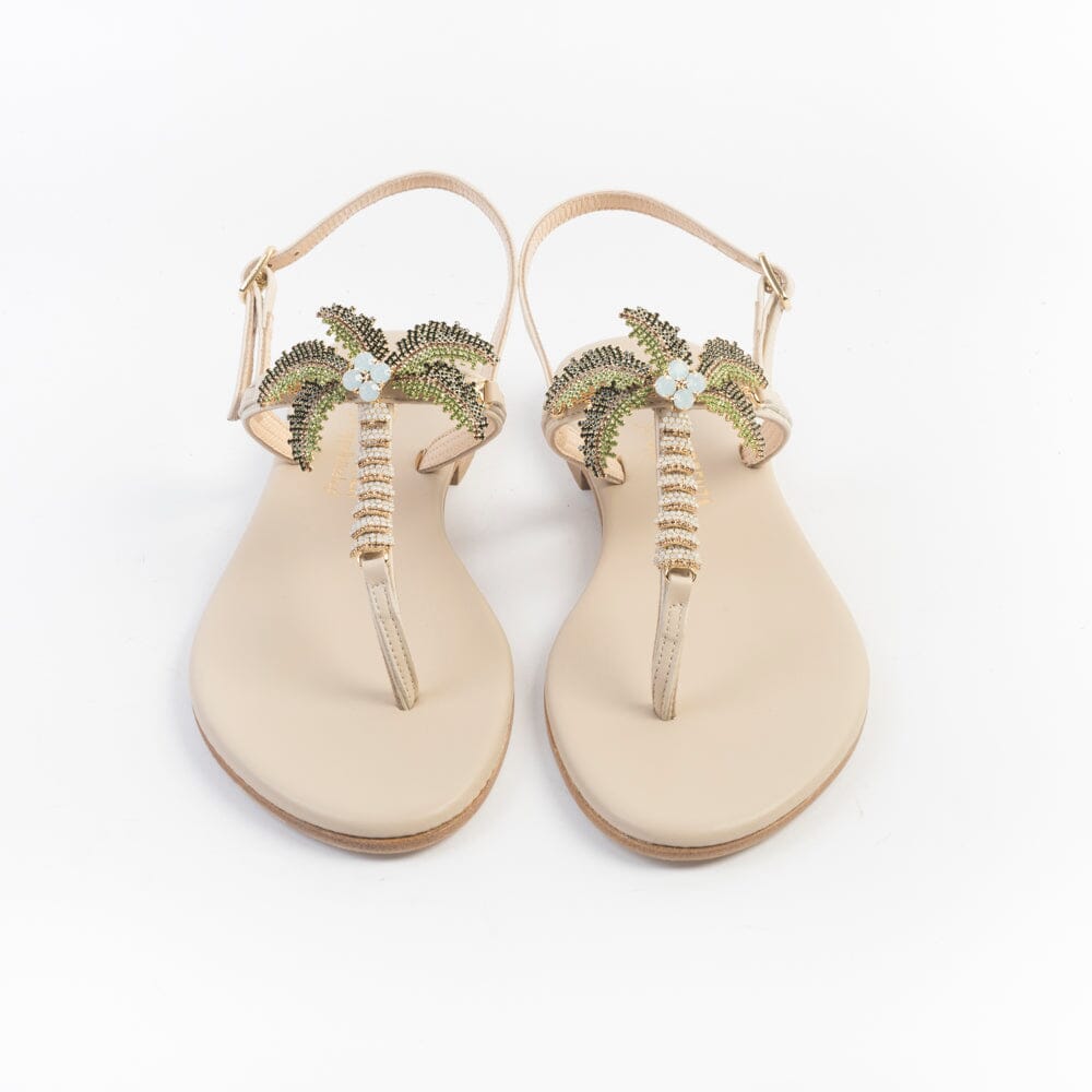 PAOLA FIORENZA - Sandali bassi infradito - LRlC2524- Beige Scarpe Donna PAOLA FIORENZA