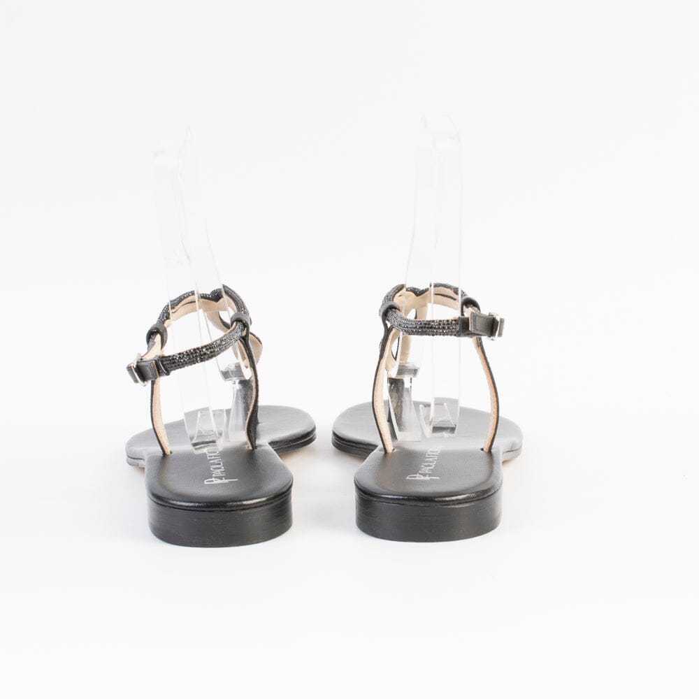 PAOLA FIORENZA - Sandali Bassi Infradito - SS2442 - Nero Scarpe Donna PAOLA FIORENZA